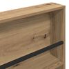 vidaXL Magazine Rack Artisan Oak 100 x 12 x 70 cm Engineered Wood