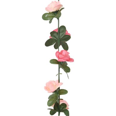 vidaXL Artificial Flower Garlands 6 pcs Rose 240 cm