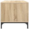 vidaXL Coffee Table Sonoma Oak 90 x 49 x 46 cm Engineered Wood