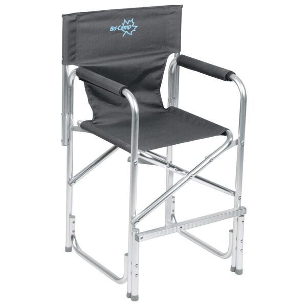 Bo-Camp Folding High Chair Anthracite