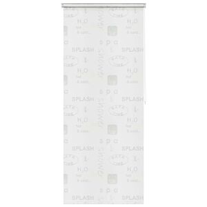 vidaXL Shower Roller Blind 80x240 cm Splash