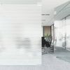vidaXL Window Film Frosted Stripes Pattern 90x500 cm PVC