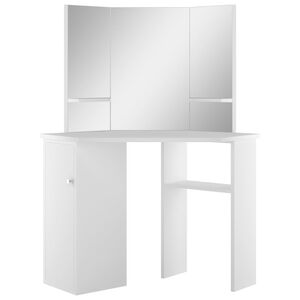 vidaXL Dresser | White | MDF and Melamine | Compact | Dressing Table
