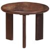 vidaXL Nesting Tables 2 pcs Dark Brown Solid Mango Wood