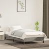 vidaXL Bed Frame without Mattress Light Grey 90x190 cm Single Single Velvet