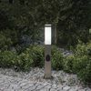 vidaXL Bollard Light with Outlet 50 cm Stainless Steel IP44