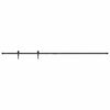 vidaXL Sliding Cabinet Door Kit 213 cm Carbon Steel