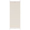 vidaXL Plisse Blind 40x100cm Cream