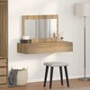 vidaXL Dressing Table Brown 100 x 40 x 70 cm Engineered Wood