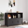 vidaXL Sideboard Black 100.5x39x72 cm Steel