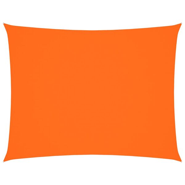 vidaXL Sunshade Sail Oxford Fabric Rectangular 3.5x5 m Orange