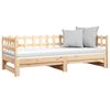vidaXL Pull-out Day Bed without Mattress 2x(80x200) cm Solid Wood Pine