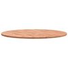 vidaXL Table Top &Oslash;70x1.5 cm Round Solid Wood Beech