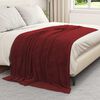vidaXL Throw Blankets 6 pcs Bordeaux Red 150 x 200 cm Fleece
