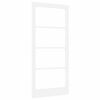 vidaXL Interior Door ORKDAL White Primed 93 x 202 cm