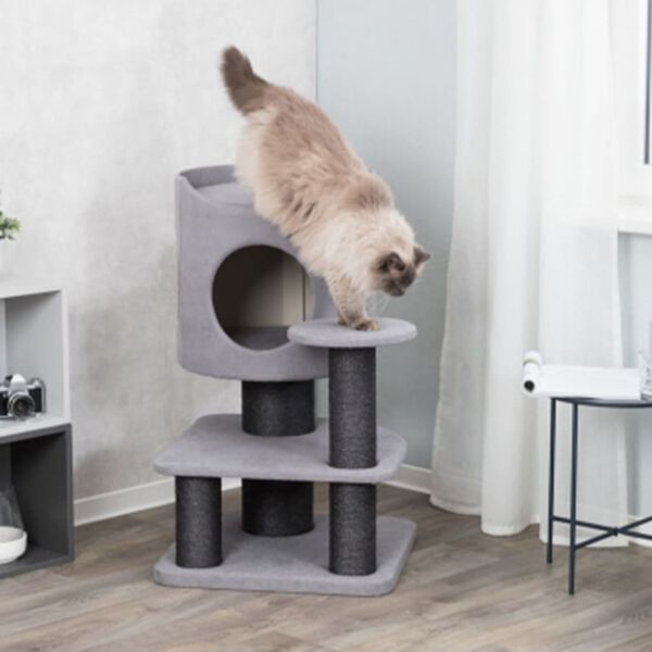 TRIXIE Cat Scratching Post Tazio XXL Grey