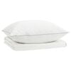 vidaXL 90% Goose Down Duvet Set 2 pcs 150 x 200 cm Summer 100 GSM