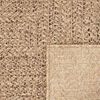 vidaXL Rug ZIZUR Beige 80x200 cm Jute Look Indoor and Outdoor