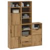 vidaXL Side Cabinets 5 pcs "ODDA" 40x24x79 cm Solid Wood Pine