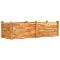 vidaXL Garden Raised Bed 160x60x44 cm Solid Wood Acacia
