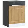 vidaXL Dishwasher Panel&nbsp;Kalmar&nbsp;Artisan Oak 60x1.5x57 cm Engineered Wood
