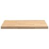 vidaXL Kitchen Worktop 80x63.5x4 cm Solid Wood Oak Rectangular