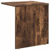 vidaXL End Table Smoked Oak 37 x 32 x 40 cm Engineered Wood