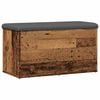 vidaXL Storage Bench Old Wood 82x42x45 cm Engineered Wood