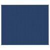 vidaXL Weighted Blanket Blue 220x260 cm 11 kg Fabric