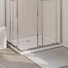 vidaXL Rectangular ABS Shower Base Tray 80x100 cm