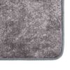 vidaXL Rug Washable Grey 150x230 cm Anti Slip