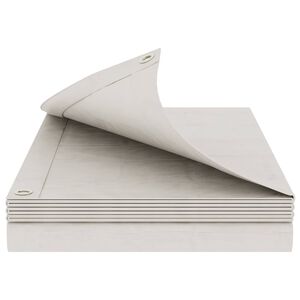 vidaXL Tarpaulin with Eyelets White 2 x 3 m 180 gsm PE