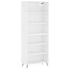 vidaXL Highboard White 69,5x32,5x180 cm Engineered Wood