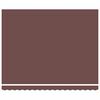 vidaXL Automatic Retractable Awning Brown 400x300 cm