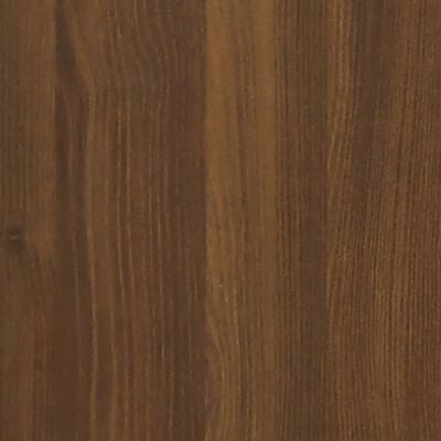 vidaXL Highboard Brown Oak 35x34x180 cm Engineered Wood