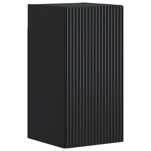 vidaXL Bathroom Wall Cabinet ARNHEM Black 30 x 31 x 59 cm