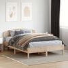 vidaXL Bed Frame without Mattress 140x200 cm Solid Wood Pine
