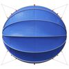 vidaXL Pool Dome Folding Manual Green 546 x 516 x 250 cm