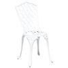 vidaXL Garden Dining Set 7 pcs White Aluminium