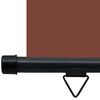 vidaXL Balcony Side Awning 175x250 cm Brown