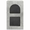 vidaXL Bedside Table Concrete Grey 29.5 x 35 x 50 cm Engineered Wood