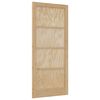 vidaXL Interior Door 93 x 211 cm Plywood Natural