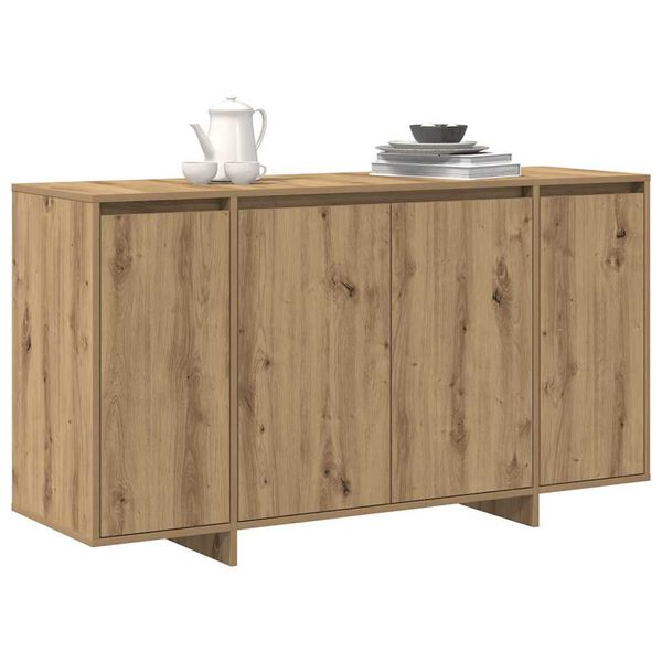 vidaXL Sideboard Artisan Oak 135 x 41 x 75 cm Engineered Wood