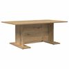 vidaXL Coffee Table Artisan oak 103.5 x 60 x 40 cm Engineered wood