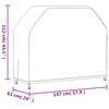 vidaXL BBQ Covers 2 pcs 147x61x112 cm 420D Oxford Fabric