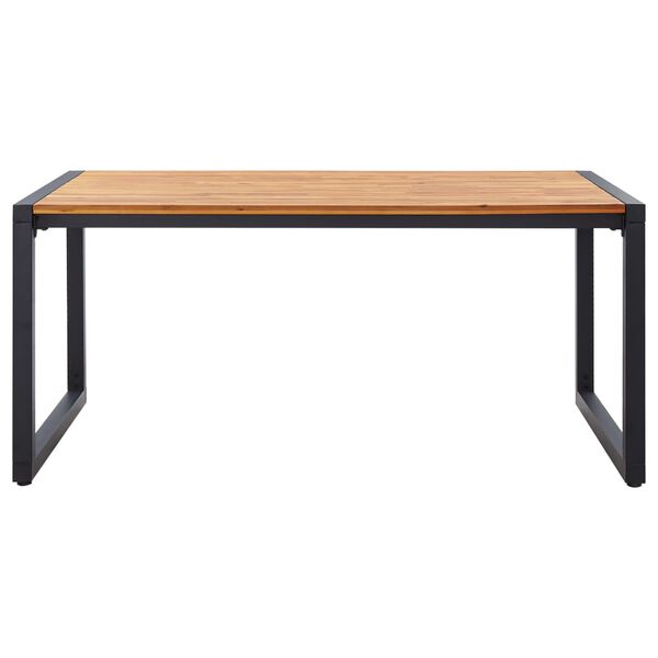 vidaXL 5 Piece Garden Dining Set Grey