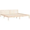 vidaXL Bed Frame without Mattress 200x200 cm Solid Wood