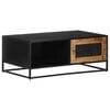 vidaXL Coffee Table 90x50x35 cm Rough Mango Wood