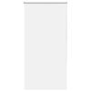 vidaXL Roller Blind Blackout White 65x130 cm Fabric Width 60.7 cm Polyester