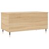 vidaXL Coffee Table Sonoma Oak 90x44.5x45 cm Engineered Wood